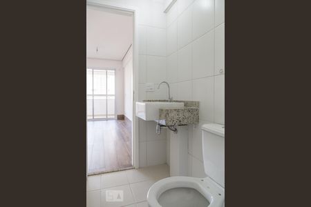 Banheiro de apartamento para alugar com 1 quarto, 39m² em Bela Vista, São Paulo