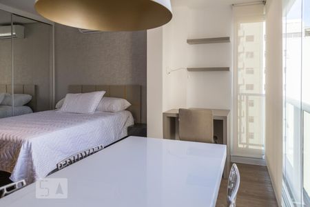 Sala de apartamento para alugar com 1 quarto, 35m² em Brooklin Paulista, São Paulo