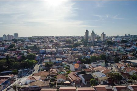 Vista da varanda de apartamento para alugar com 2 quartos, 65m² em Vila Industrial , Campinas