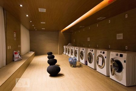 Studio à venda com 35m², 1 quarto e 1 vagaLavanderia