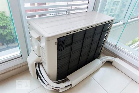 Apartamento para alugar com 48m², 1 quarto e 1 vaga Apartamento para alugar com 48m², 1 quarto e 1 vagaDetalhe varanda