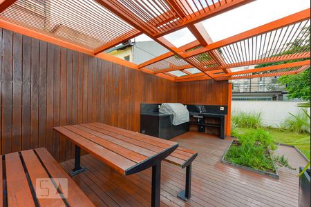 Studio para alugar com 30m², 1 quarto e 1 vaga Studio para alugar com 30m², 1 quarto e 1 vagaArea Churrasqueira