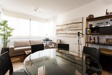 Sala de apartamento para alugar com 3 quartos, 110m² em Vila Romana, São Paulo