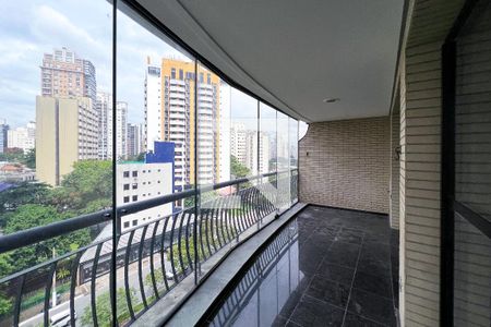 Varanda de apartamento para alugar com 4 quartos, 150m² em Vila Nova Conceição, São Paulo
