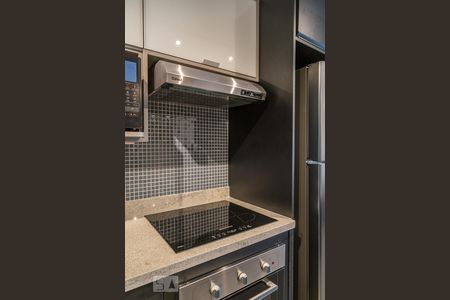 Cozinha de kitnet/studio para alugar com 1 quarto, 48m² em Brooklin Paulista, São Paulo