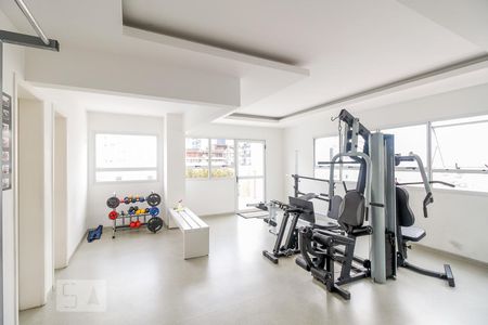 Apartamento para alugar com 42m², 1 quarto e 1 vaga Apartamento para alugar com 42m², 1 quarto e 1 vagaAcademia