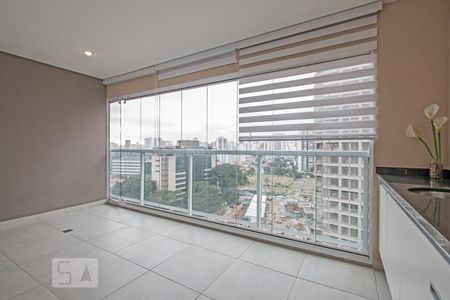 Varanda de apartamento à venda com 1 quarto, 51m² em Vila Gertrudes, São Paulo