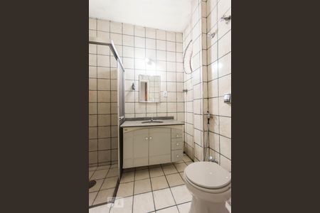 Banheiro de apartamento para alugar com 1 quarto, 43m² em Santa Cecília, São Paulo