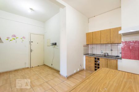 Sala/Cozinha de apartamento para alugar com 1 quarto, 43m² em Santa Cecília, São Paulo