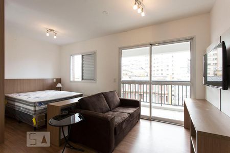 Sala de apartamento para alugar com 1 quarto, 48m² em República, São Paulo