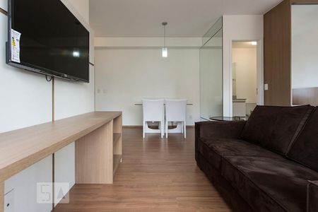 Sala de apartamento para alugar com 1 quarto, 48m² em República, São Paulo