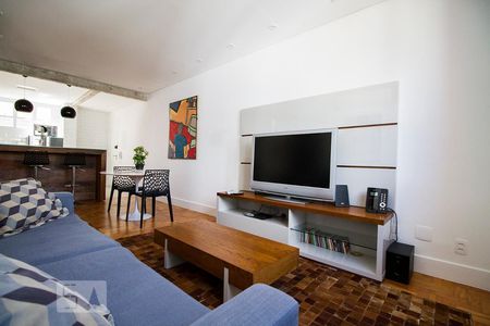 Sala de apartamento para alugar com 1 quarto, 47m² em Bela Vista, São Paulo
