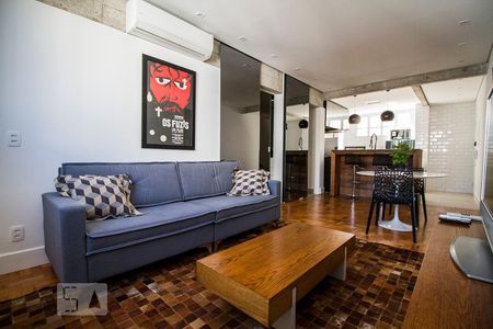 Sala de apartamento para alugar com 1 quarto, 47m² em Bela Vista, São Paulo