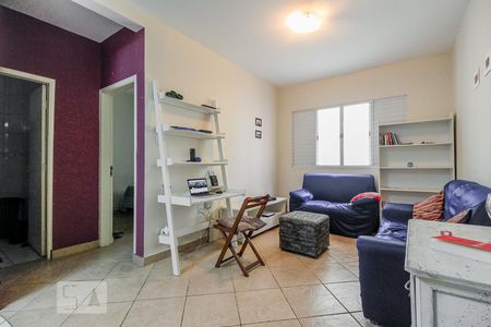 Sala de Apartamento com 1 quarto, 50m² Pinheiros