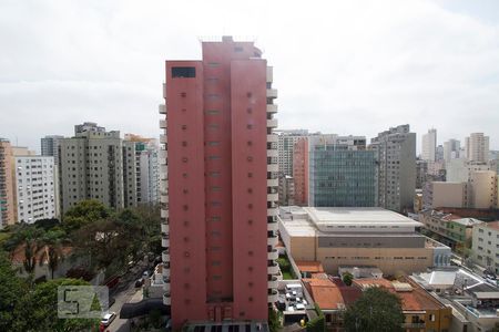 Vista da sala de apartamento à venda com 3 quartos, 105m² em Santa Cecília, São Paulo