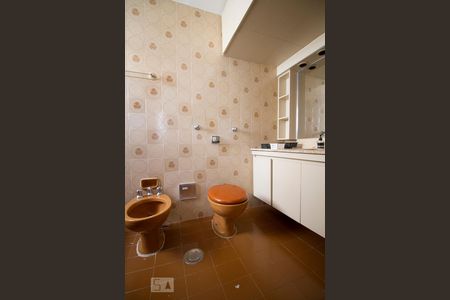Banheiro da suite de apartamento à venda com 3 quartos, 105m² em Santa Cecília, São Paulo
