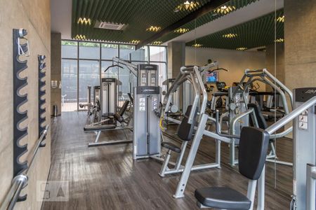 Apartamento para alugar com 65m², 1 quarto e 1 vaga Apartamento para alugar com 65m², 1 quarto e 1 vagaAcademia