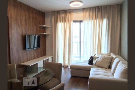 Sala de apartamento para alugar com 1 quarto, 65m² em Vila Nova Conceição, São Paulo