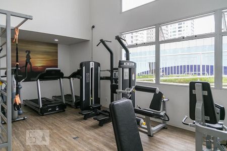 Apartamento para alugar com 50m², 1 quarto e 1 vaga Apartamento para alugar com 50m², 1 quarto e 1 vagaAcademia