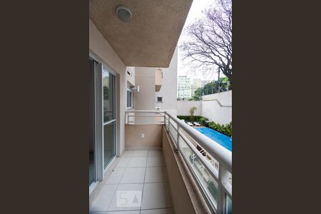Varanda de apartamento à venda com 1 quarto, 40m² em Vila do Encontro, São Paulo