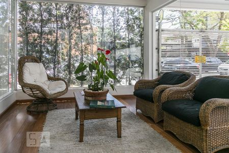 Hall de entrada de apartamento para alugar com 1 quarto, 40m² em Moema, São Paulo