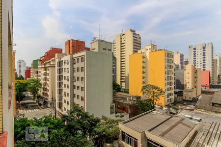 Vista de kitnet/studio para alugar com 1 quarto, 40m² em Vila Buarque, São Paulo