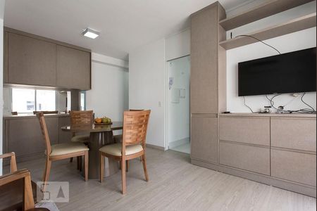 Sala de apartamento à venda com 1 quarto, 48m² em Centro, São Paulo