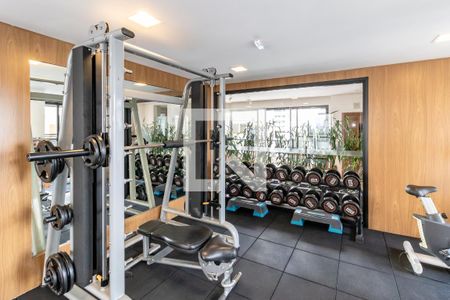 Apartamento para alugar com 90m², 1 quarto e 1 vaga Apartamento para alugar com 90m², 1 quarto e 1 vagaÁrea comum - Academia