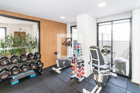 Apartamento para alugar com 90m², 1 quarto e 1 vaga Apartamento para alugar com 90m², 1 quarto e 1 vagaÁrea comum - Academia