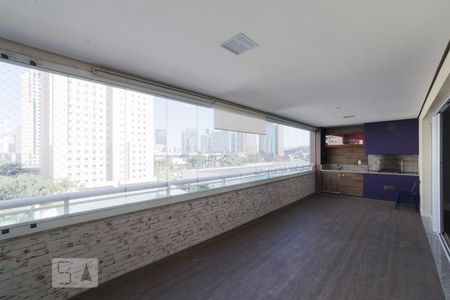 Varanda de apartamento para alugar com 4 quartos, 147m² em Vila Gertrudes, São Paulo