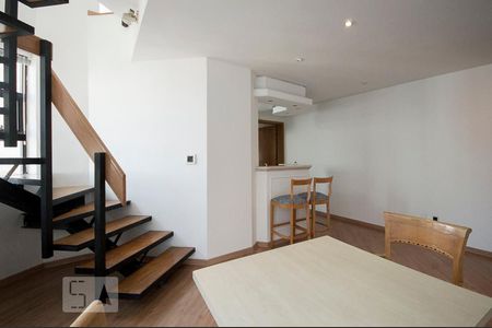 Sala de apartamento para alugar com 1 quarto, 102m² em Campo Belo, São Paulo