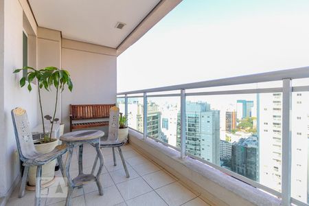 Varanda de apartamento para alugar com 1 quarto, 51m² em Cerqueira César, São Paulo