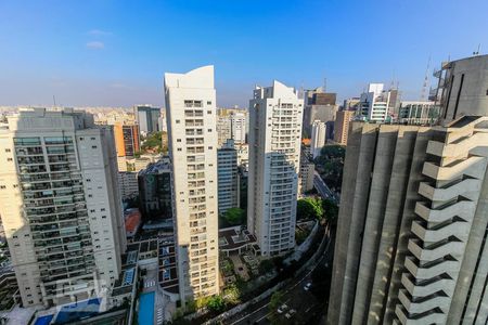 Vista varanda de apartamento para alugar com 1 quarto, 51m² em Cerqueira César, São Paulo