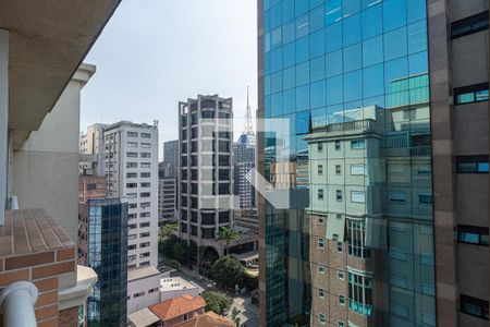Apartamento à venda com 70m², 1 quarto e 2 vagas Apartamento à venda com 70m², 1 quarto e 2 vagasVista da Varanda da Sala