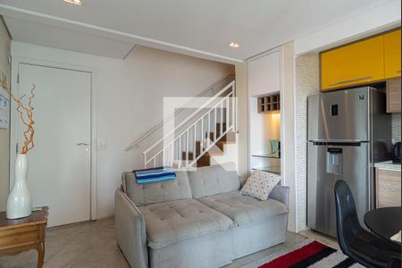 Sala de apartamento para alugar com 1 quarto, 70m² em Bela Vista, São Paulo