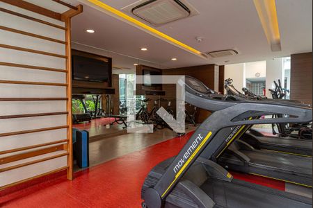 Apartamento à venda com 70m², 1 quarto e 2 vagas Apartamento à venda com 70m², 1 quarto e 2 vagasÁrea comum - Academia