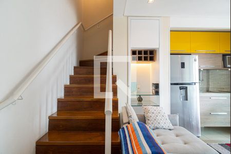 Sala de apartamento para alugar com 1 quarto, 70m² em Bela Vista, São Paulo