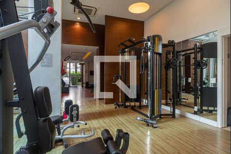 Apartamento à venda com 70m², 1 quarto e 2 vagas Apartamento à venda com 70m², 1 quarto e 2 vagasÁrea comum - Academia