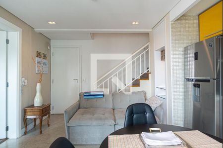 Sala de apartamento para alugar com 1 quarto, 70m² em Bela Vista, São Paulo