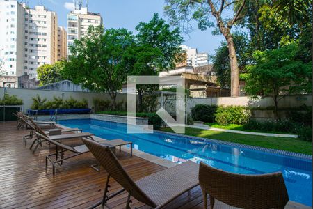 Apartamento à venda com 70m², 1 quarto e 2 vagas Apartamento à venda com 70m², 1 quarto e 2 vagasÁrea comum - Piscina