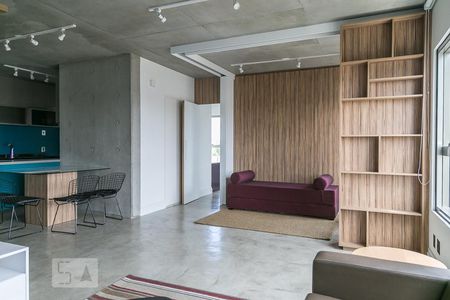 Sala de apartamento para alugar com 2 quartos, 70m² em Jardim Novo Santo Amaro, São Paulo