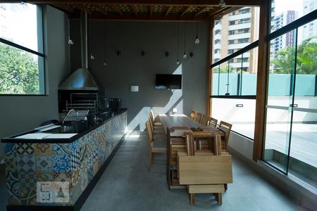 Apartamento à venda com 120m², 3 quartos e 3 vagasSalão gourmet e churrasqueira