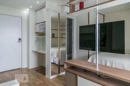 Sala de apartamento para alugar com 1 quarto, 34m² em Jardim Aeroporto, São Paulo
