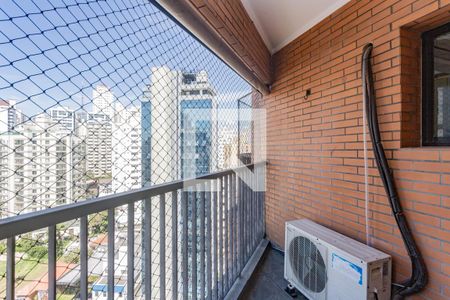 Varanda da Sala de apartamento para alugar com 2 quartos, 80m² em Aclimação, São Paulo
