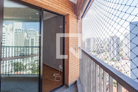 Varanda da Sala de apartamento para alugar com 2 quartos, 80m² em Aclimação, São Paulo