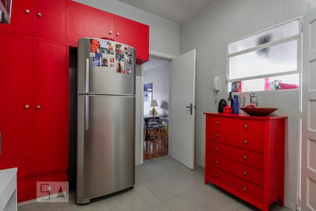 Cozinha  de apartamento à venda com 1 quarto, 100m² em Cerqueira César, São Paulo