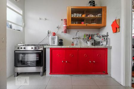 Cozinha  de apartamento à venda com 1 quarto, 100m² em Cerqueira César, São Paulo