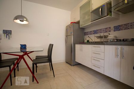 Cozinha de apartamento à venda com 1 quarto, 42m² em Bela Vista, São Paulo
