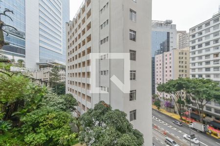 Vista do Quarto de apartamento para alugar com 1 quarto, 32m² em Bela Vista, São Paulo