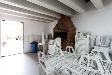 Apartamento à venda com 43m², 1 quarto e 1 vagaChurrasqueira